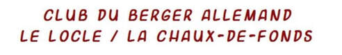 Club du Berger Allemand Le Locle - La chaux-de-Fonds